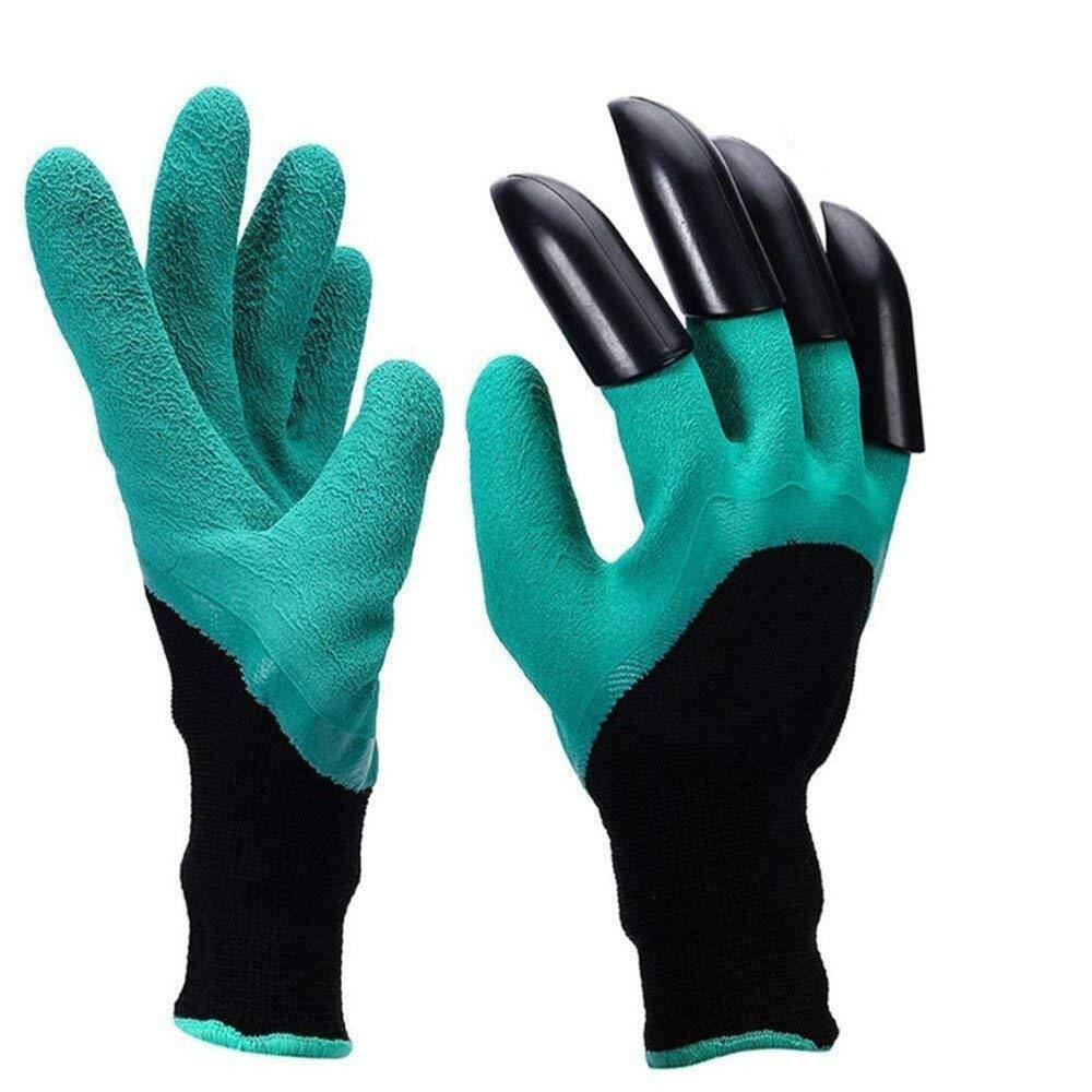 Click Baazar durable gardening gloves online with claw tips for easy planting and digging